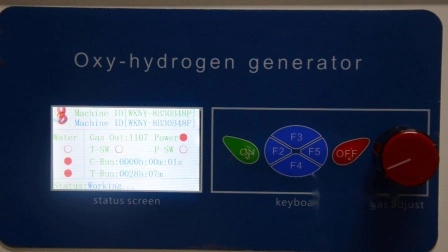 Machine de soudage au gaz Hho de quartz de fusion de flamme d'oxyhydrogène