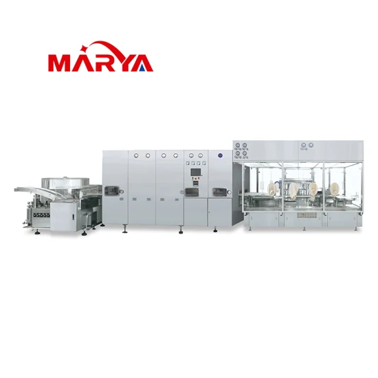 Marya Pharmaceutical Système d'isolation automatique Machine de remplissage d'ampoules dans la chaîne de production de remplissage de liquide et de scellage Fournisseur et fabricant Chine